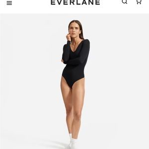 NWT Everlane black body suit